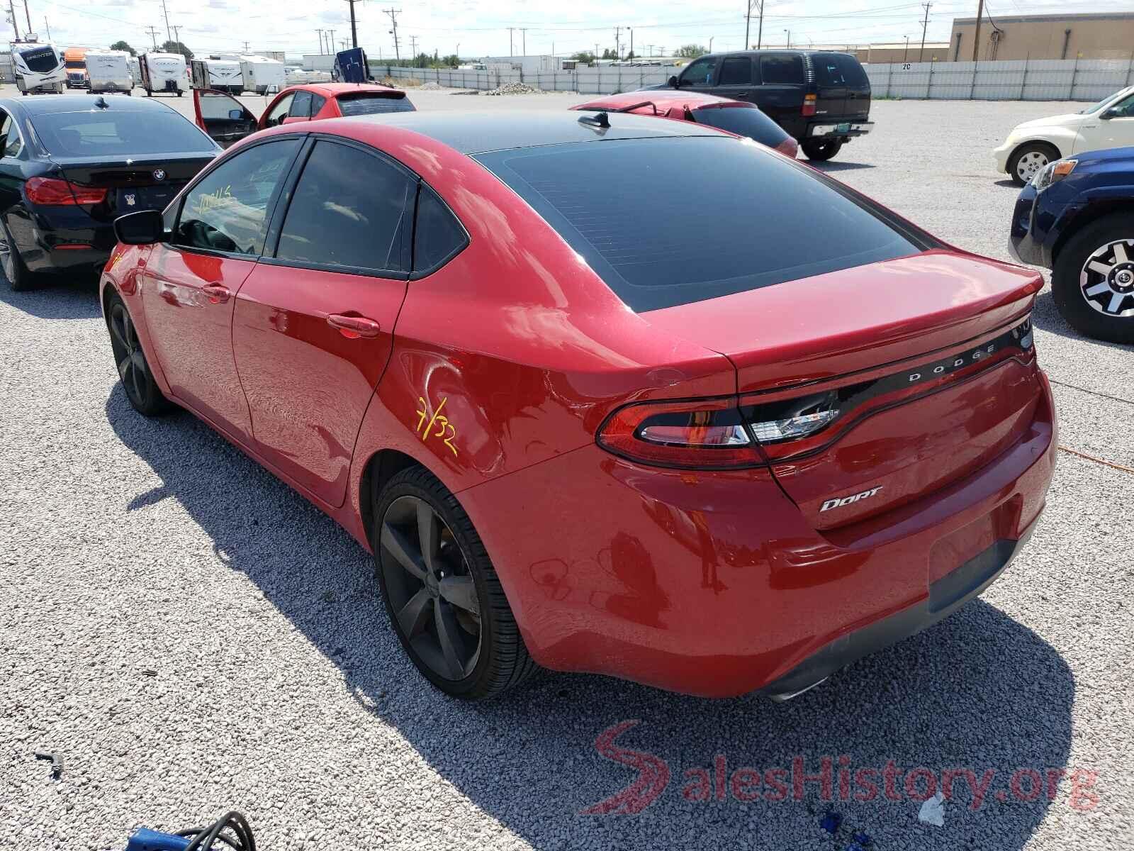 1C3CDFBB3GD516167 2016 DODGE DART