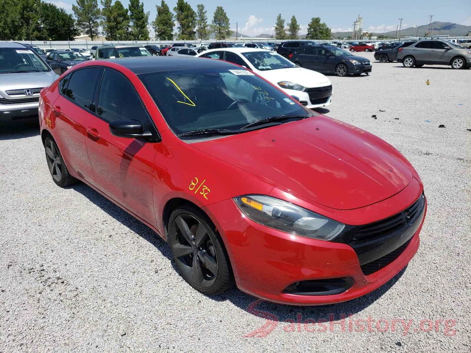 1C3CDFBB3GD516167 2016 DODGE DART