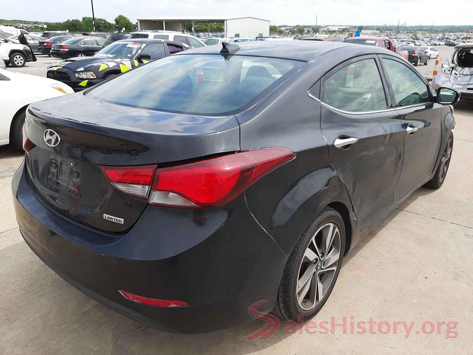 KMHDH4AE1GU598111 2016 HYUNDAI ELANTRA