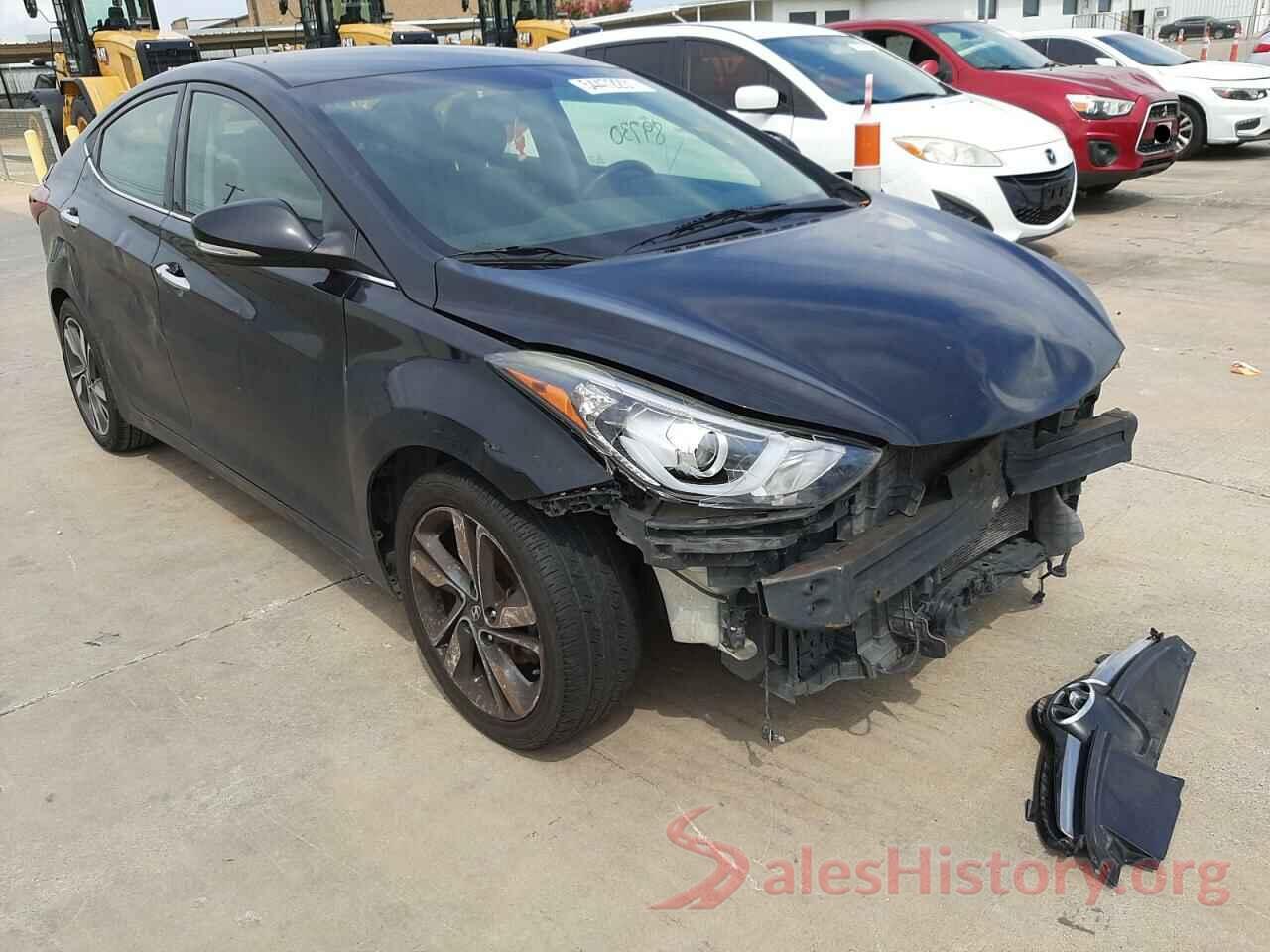 KMHDH4AE1GU598111 2016 HYUNDAI ELANTRA