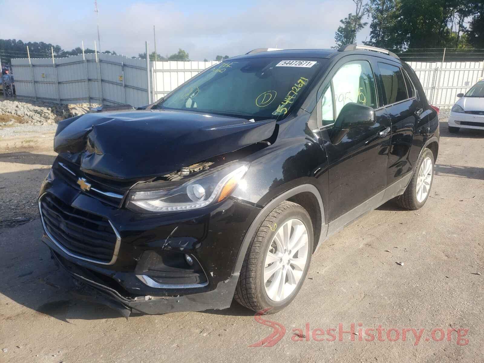 3GNCJMSB6JL318281 2018 CHEVROLET TRAX