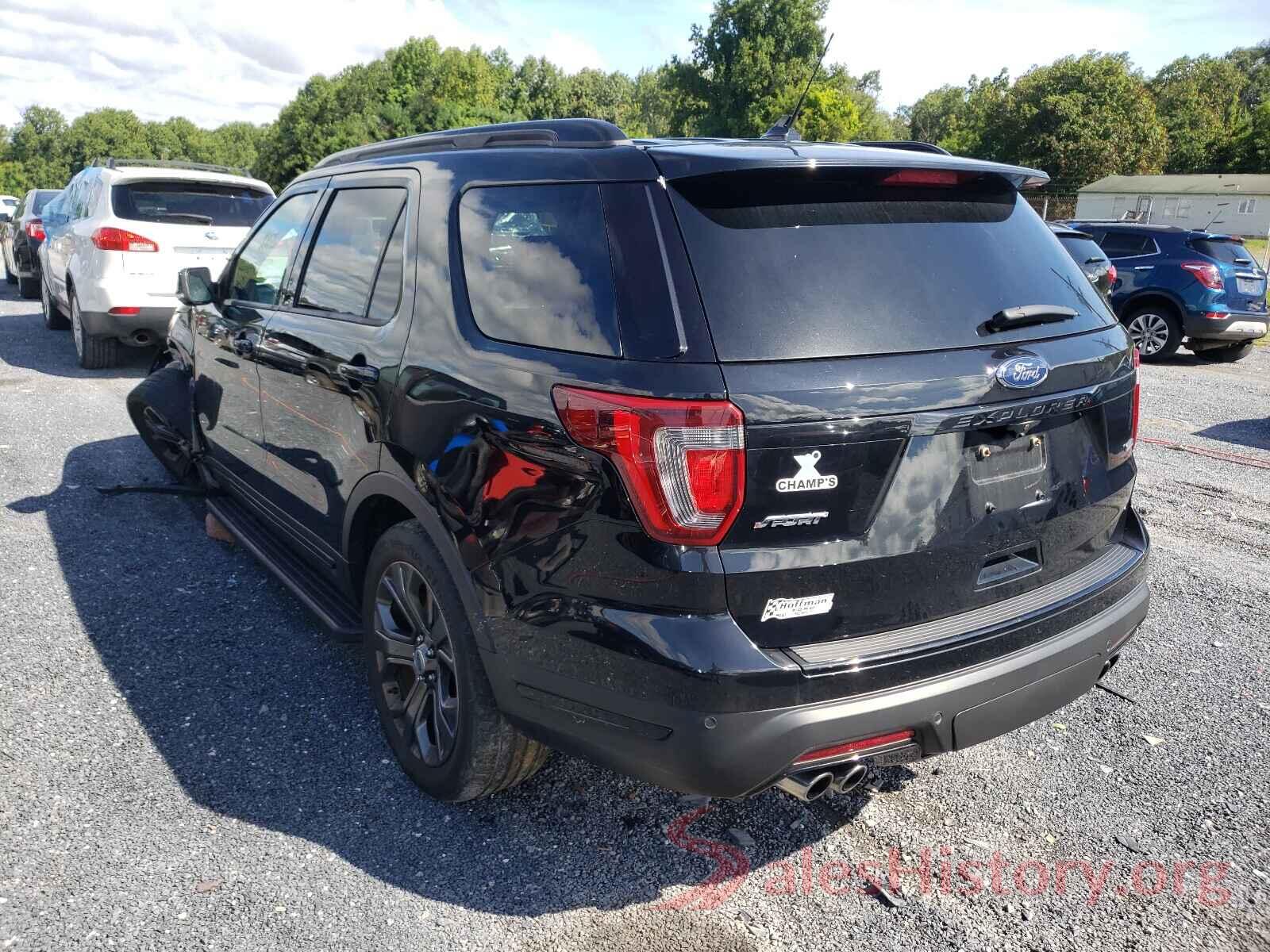 1FM5K8GT3JGA24067 2018 FORD EXPLORER