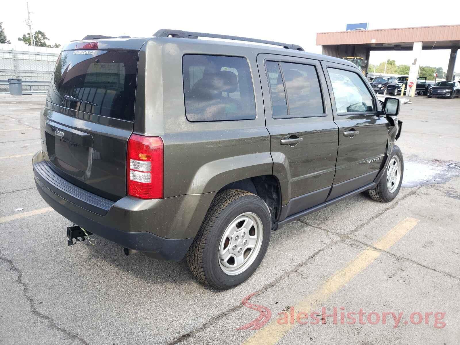 1C4NJRBB5GD594870 2016 JEEP PATRIOT