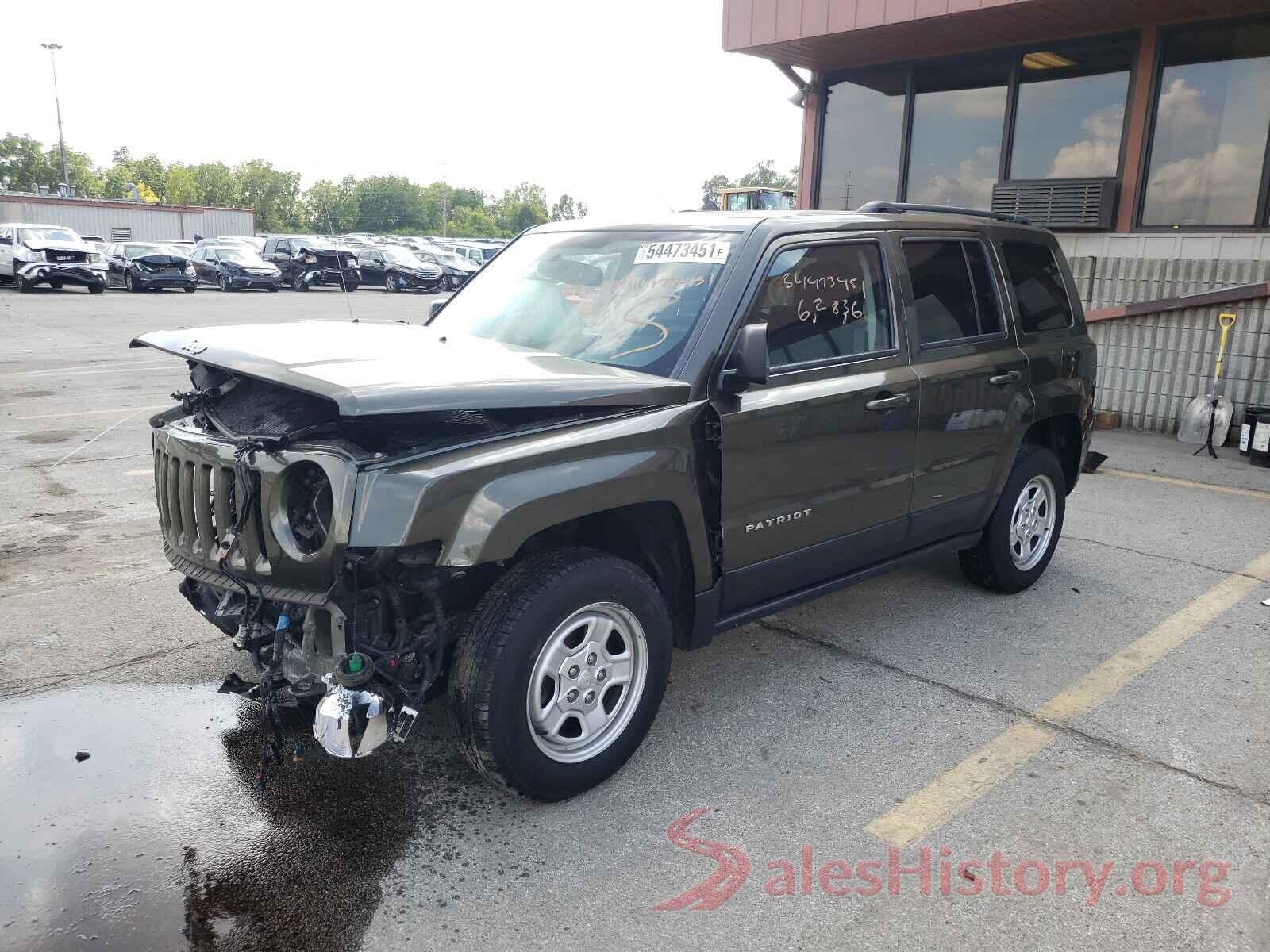 1C4NJRBB5GD594870 2016 JEEP PATRIOT