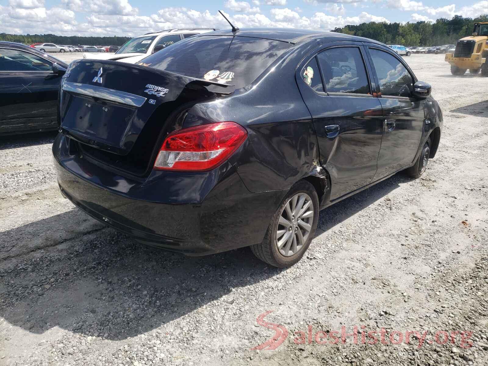 ML32F4FJ1KHF18790 2019 MITSUBISHI MIRAGE