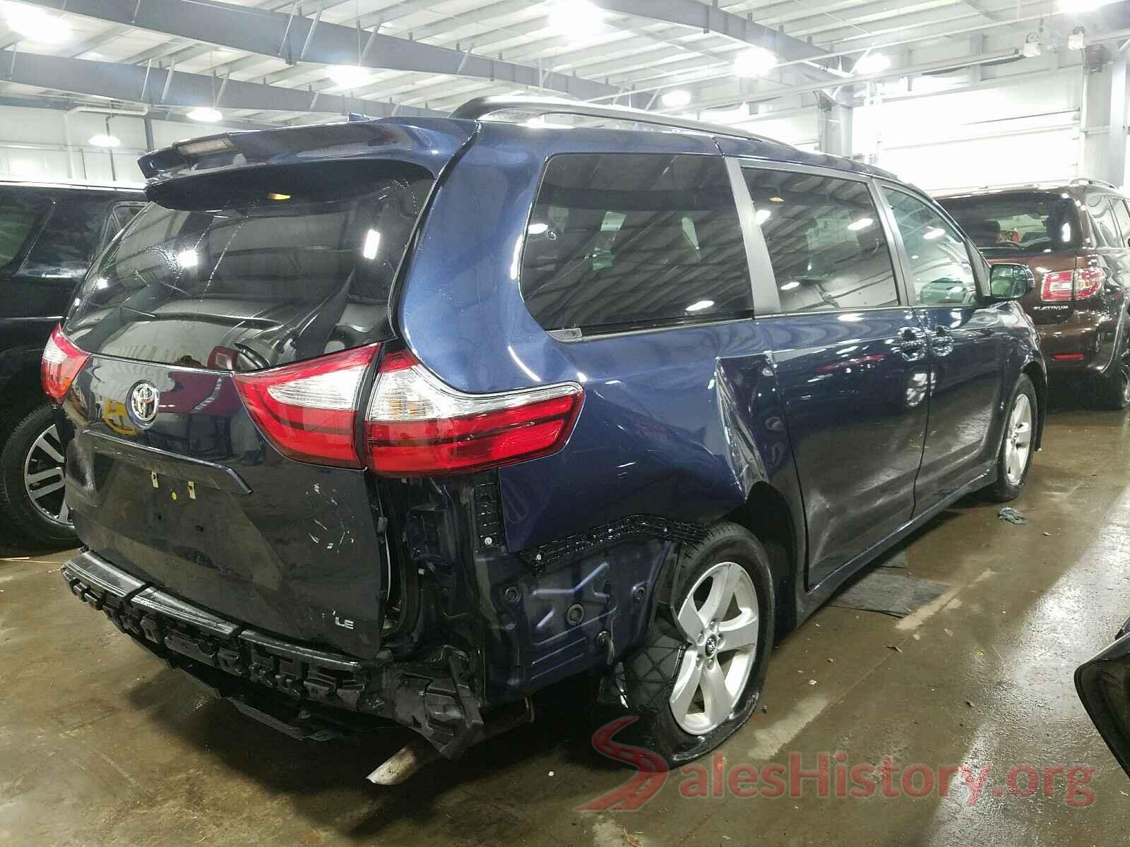 5TDKZ3DC6KS993895 2019 TOYOTA SIENNA