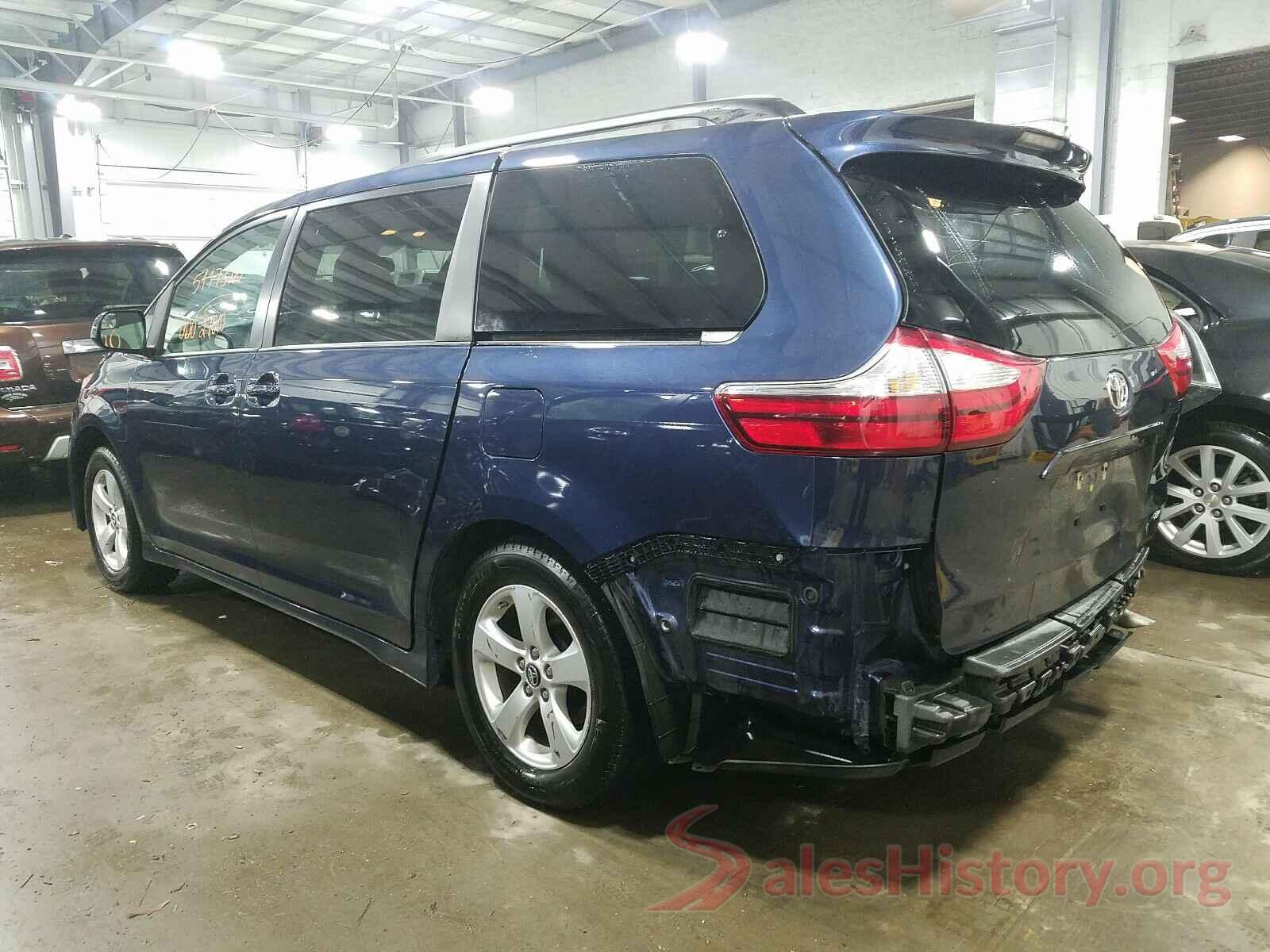 5TDKZ3DC6KS993895 2019 TOYOTA SIENNA