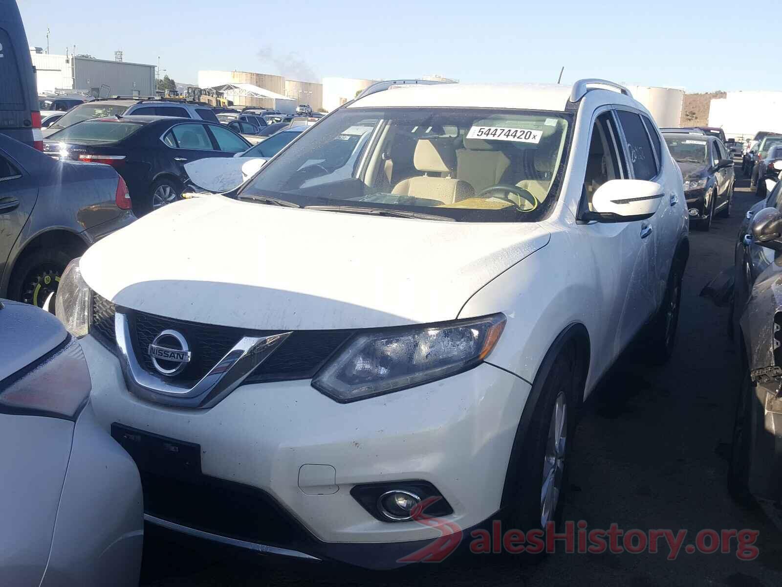 KNMAT2MT2GP684322 2016 NISSAN ROGUE