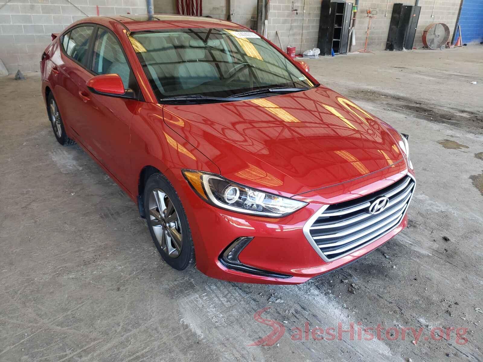 5NPD84LF3JH321746 2018 HYUNDAI ELANTRA