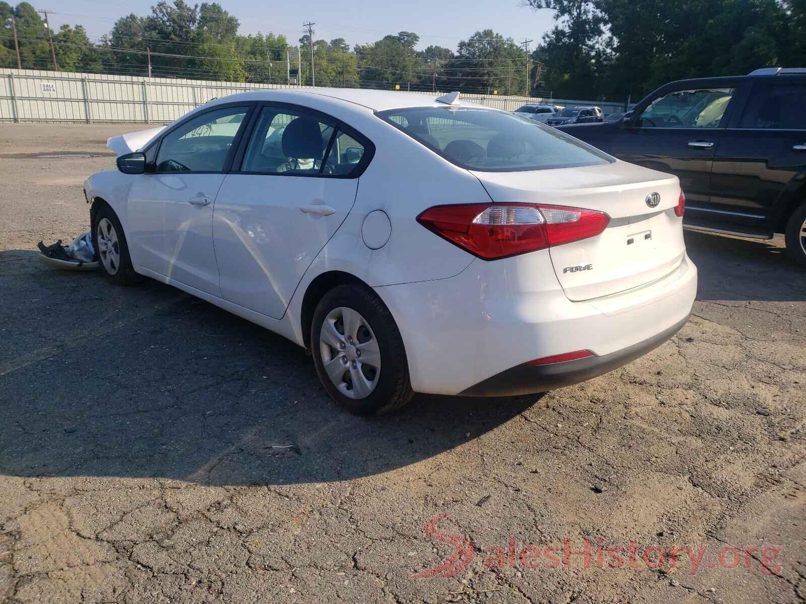 KNAFK4A69G5485473 2016 KIA FORTE