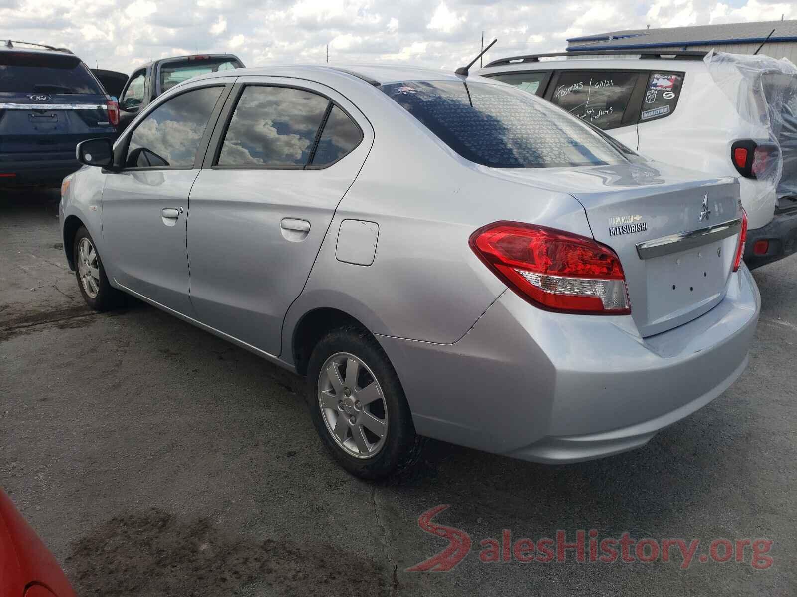 ML32F3FJ3HH003757 2017 MITSUBISHI MIRAGE