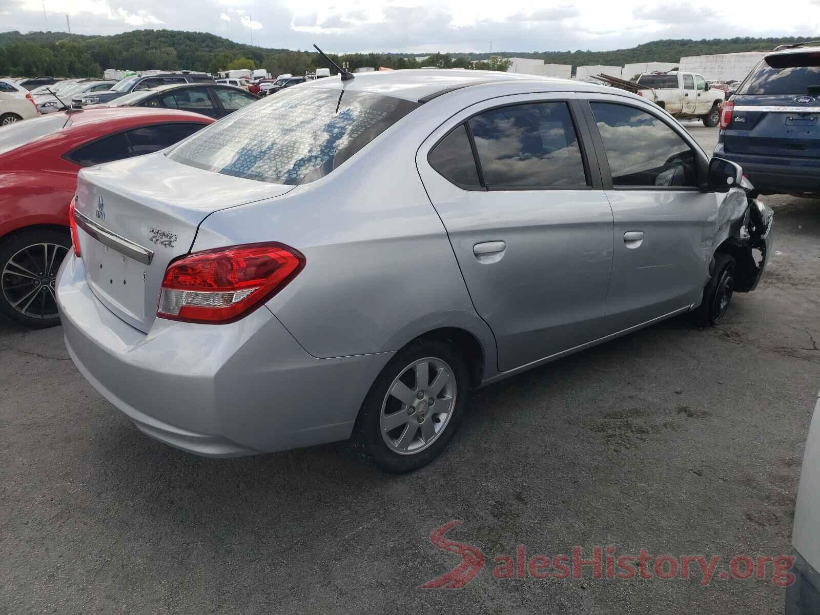 ML32F3FJ3HH003757 2017 MITSUBISHI MIRAGE