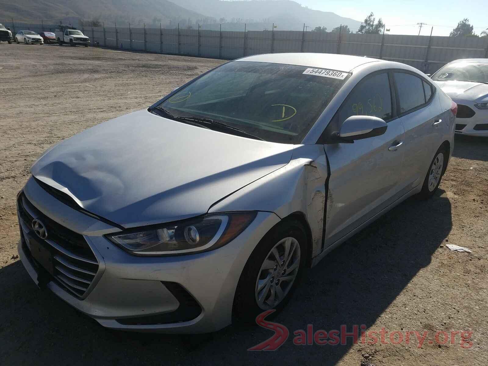 5NPD74LFXHH093189 2017 HYUNDAI ELANTRA