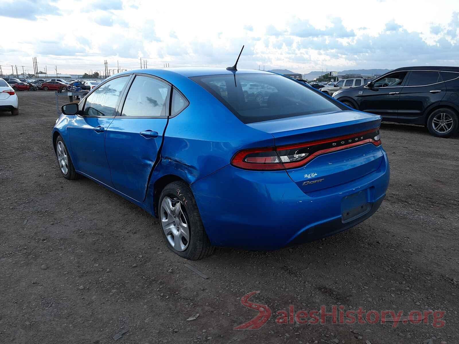 1C3CDFAA3GD540381 2016 DODGE DART