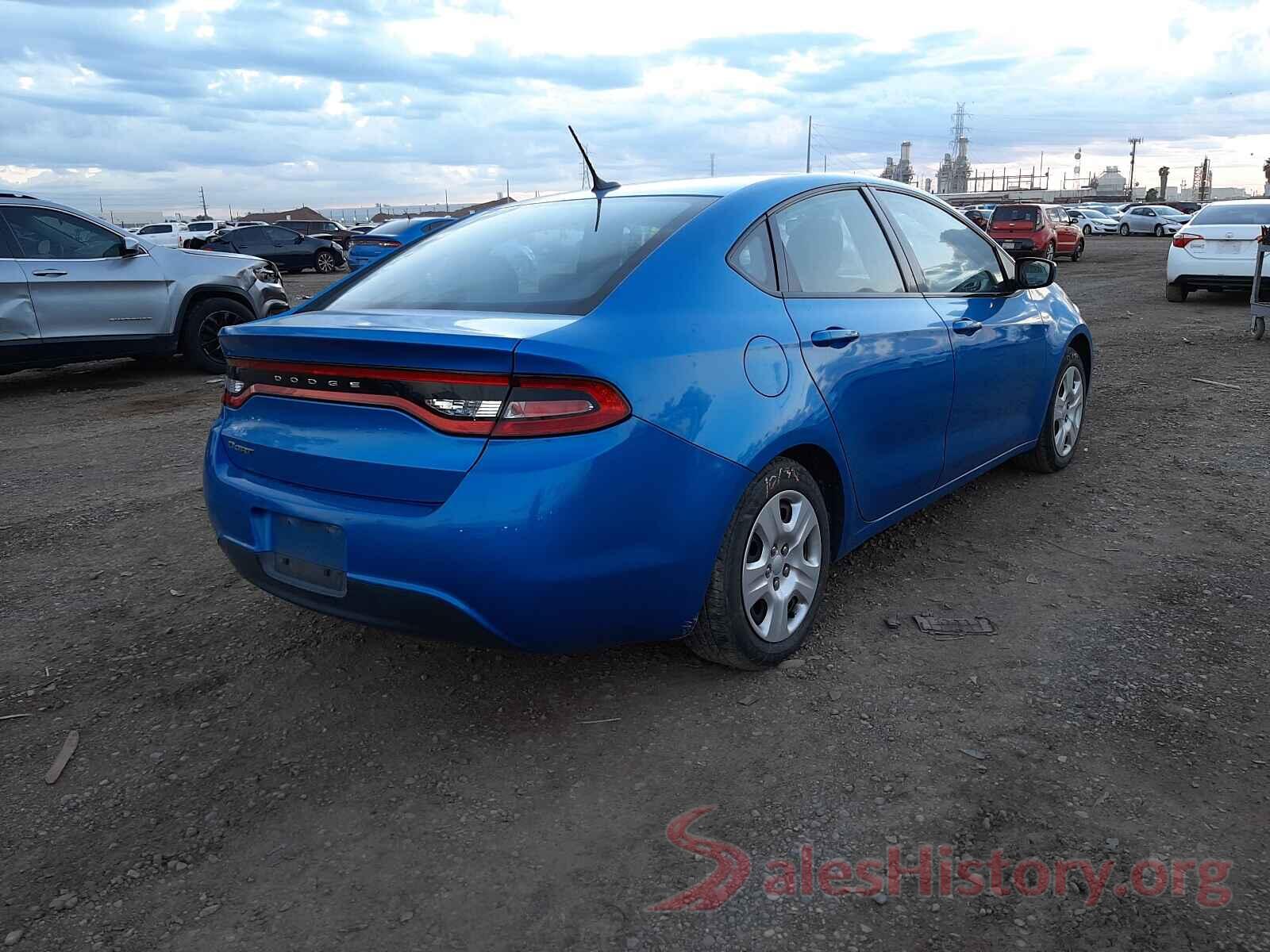 1C3CDFAA3GD540381 2016 DODGE DART