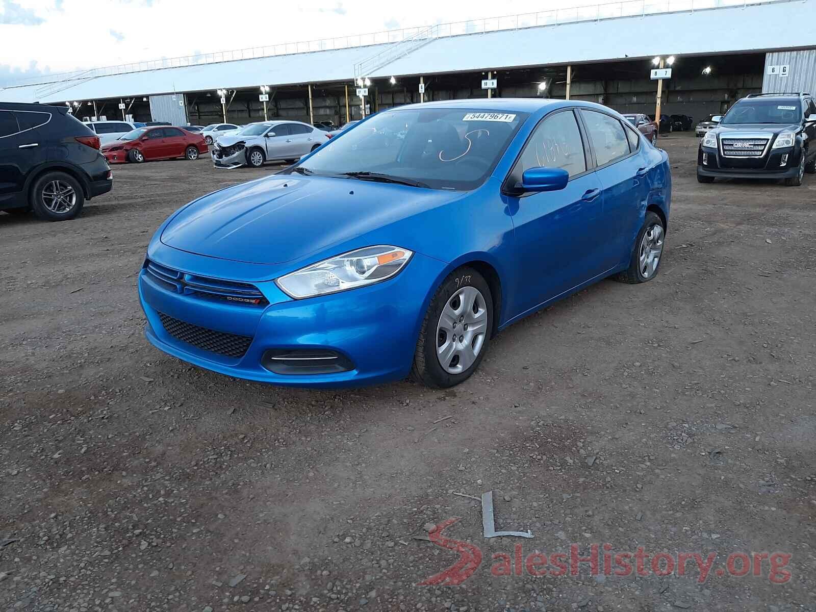 1C3CDFAA3GD540381 2016 DODGE DART