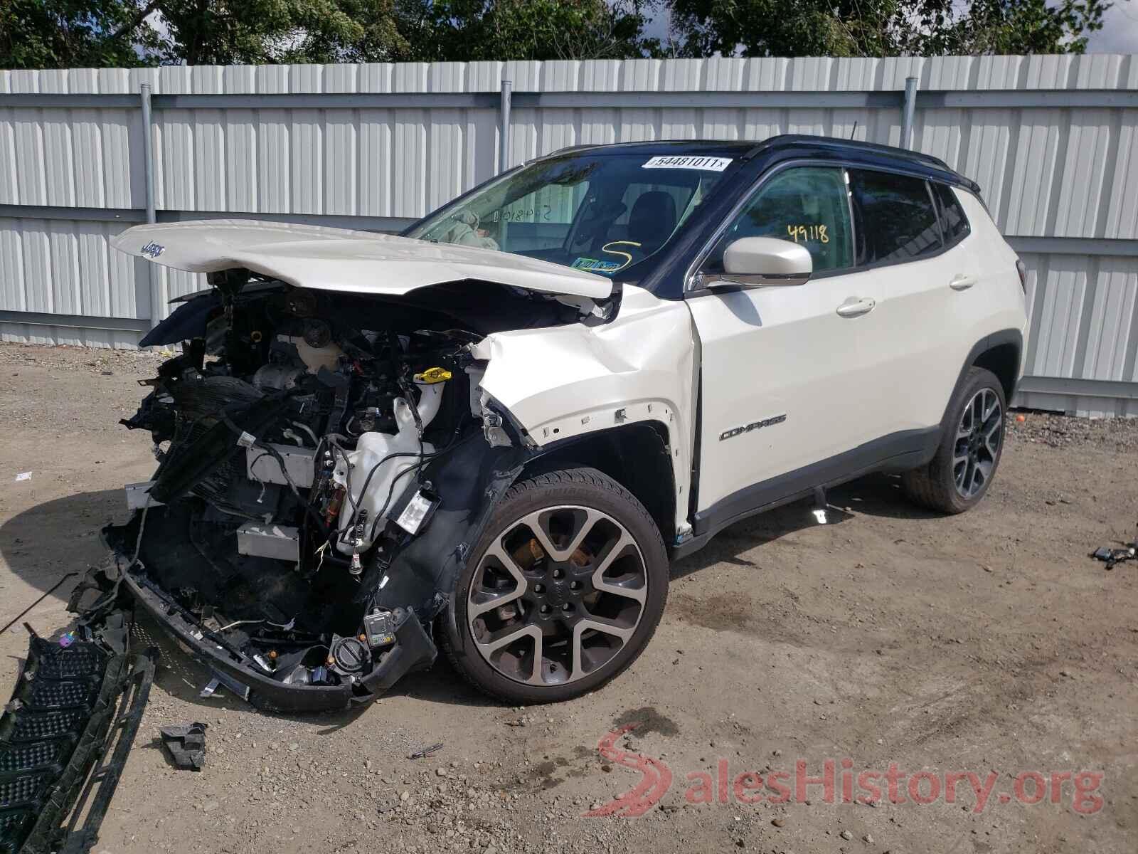 3C4NJDCB4HT656370 2017 JEEP COMPASS