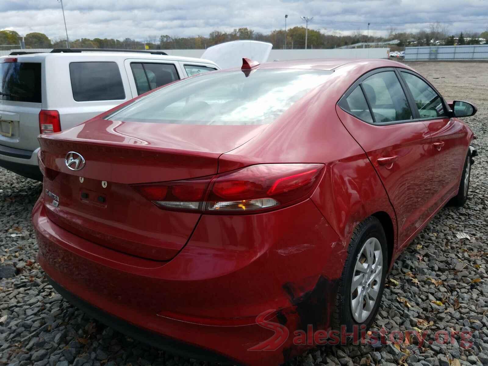 5NPD74LF3HH164796 2017 HYUNDAI ELANTRA