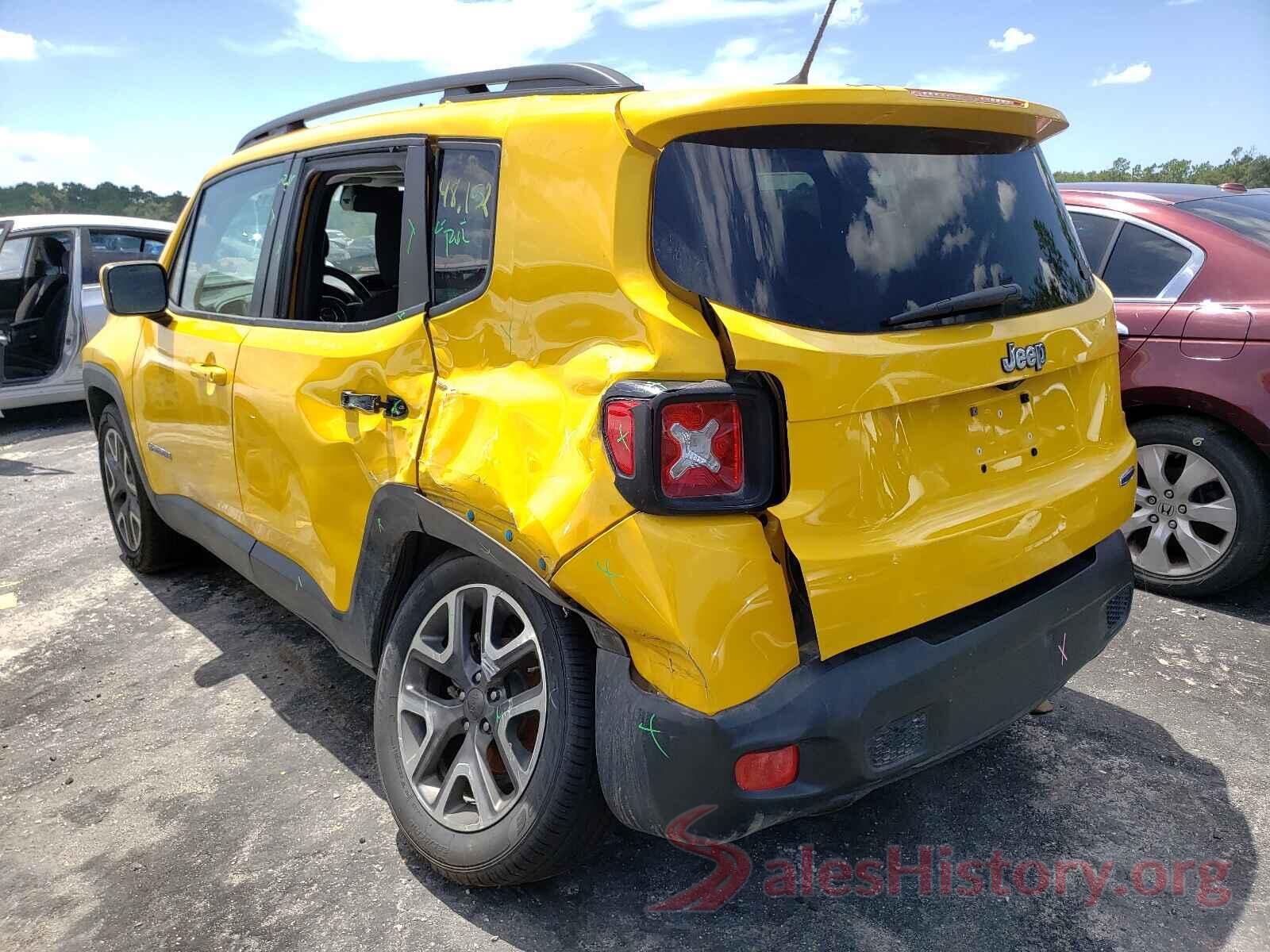 ZACCJABT6GPD11170 2016 JEEP RENEGADE