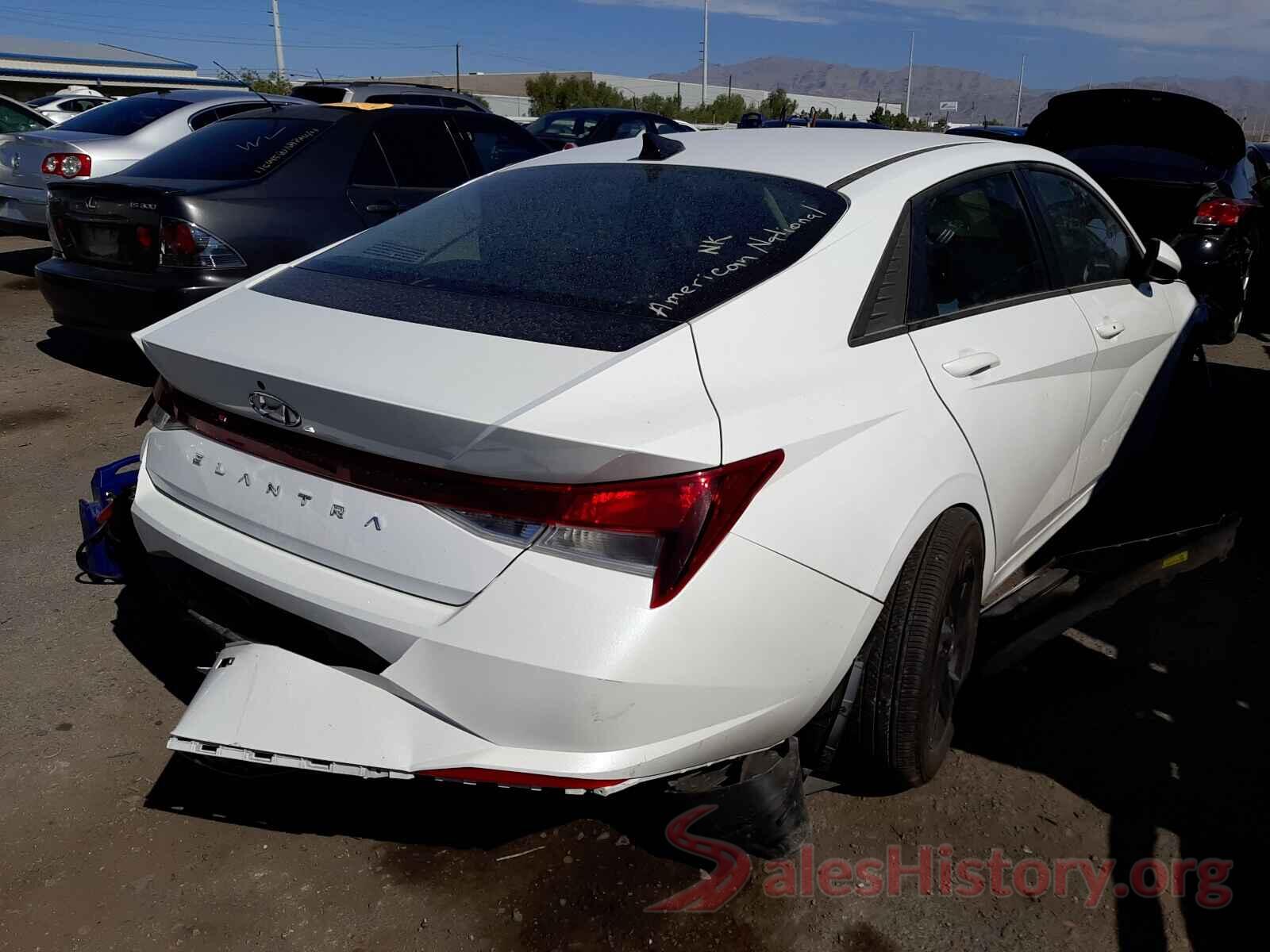 5NPLM4AGXMH010192 2021 HYUNDAI ELANTRA