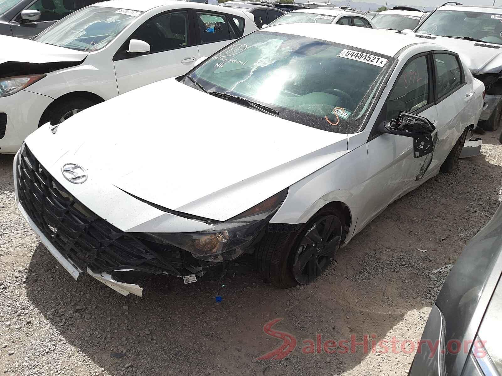 5NPLM4AGXMH010192 2021 HYUNDAI ELANTRA