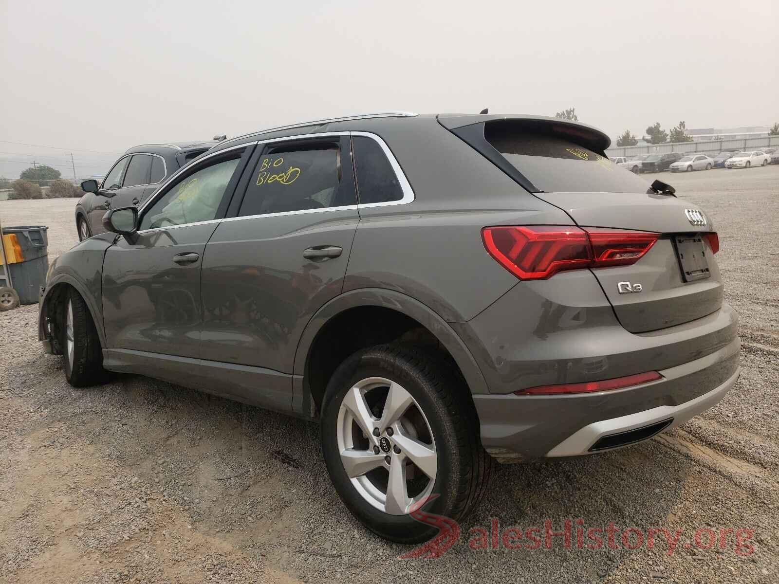 WA1AUCF39M1062289 2021 AUDI Q3