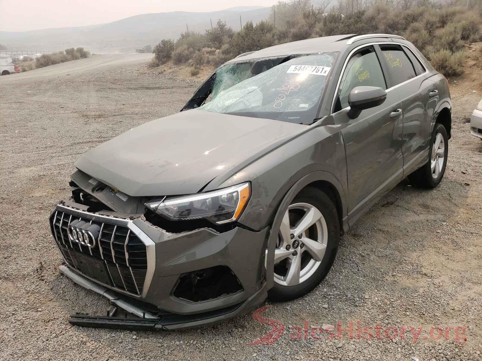 WA1AUCF39M1062289 2021 AUDI Q3