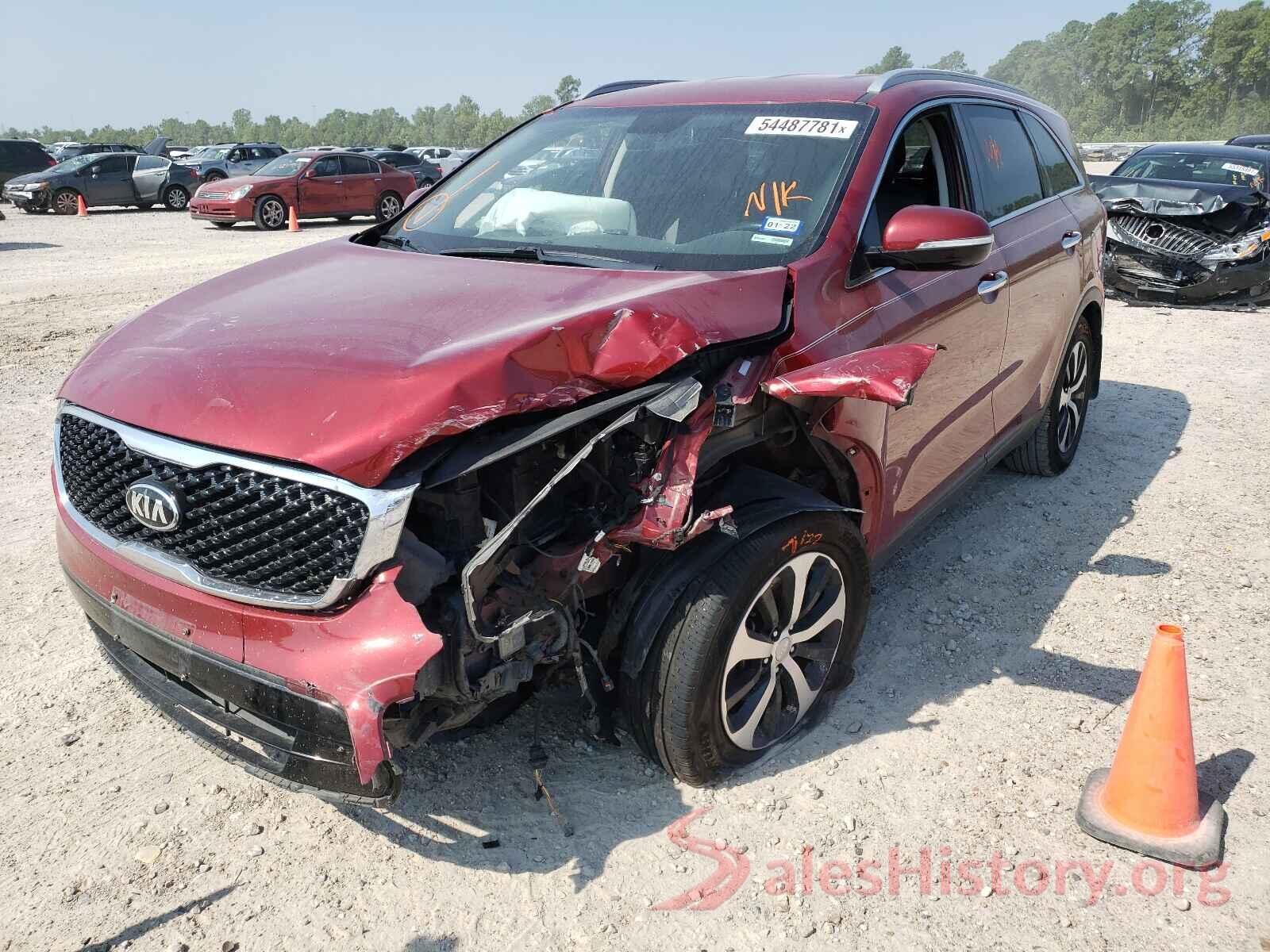 5XYPH4A50HG232435 2017 KIA SORENTO