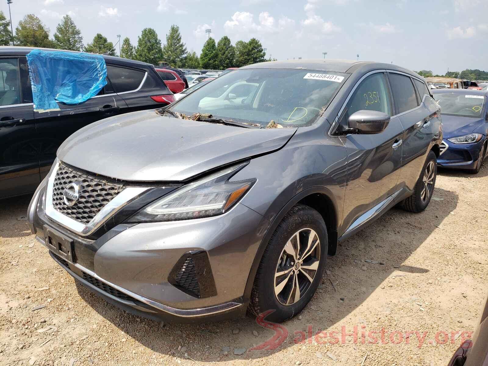 5N1AZ2AJXLN152870 2020 NISSAN MURANO