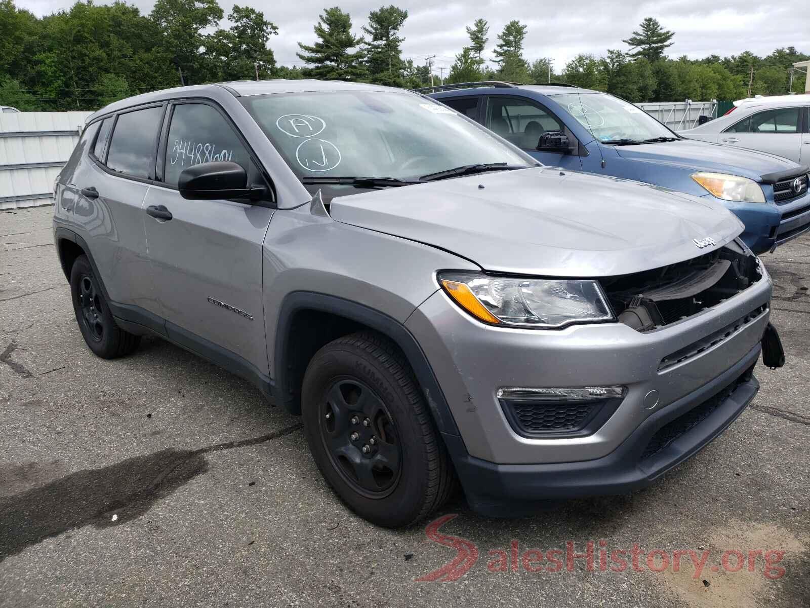 3C4NJCAB7JT133718 2018 JEEP COMPASS