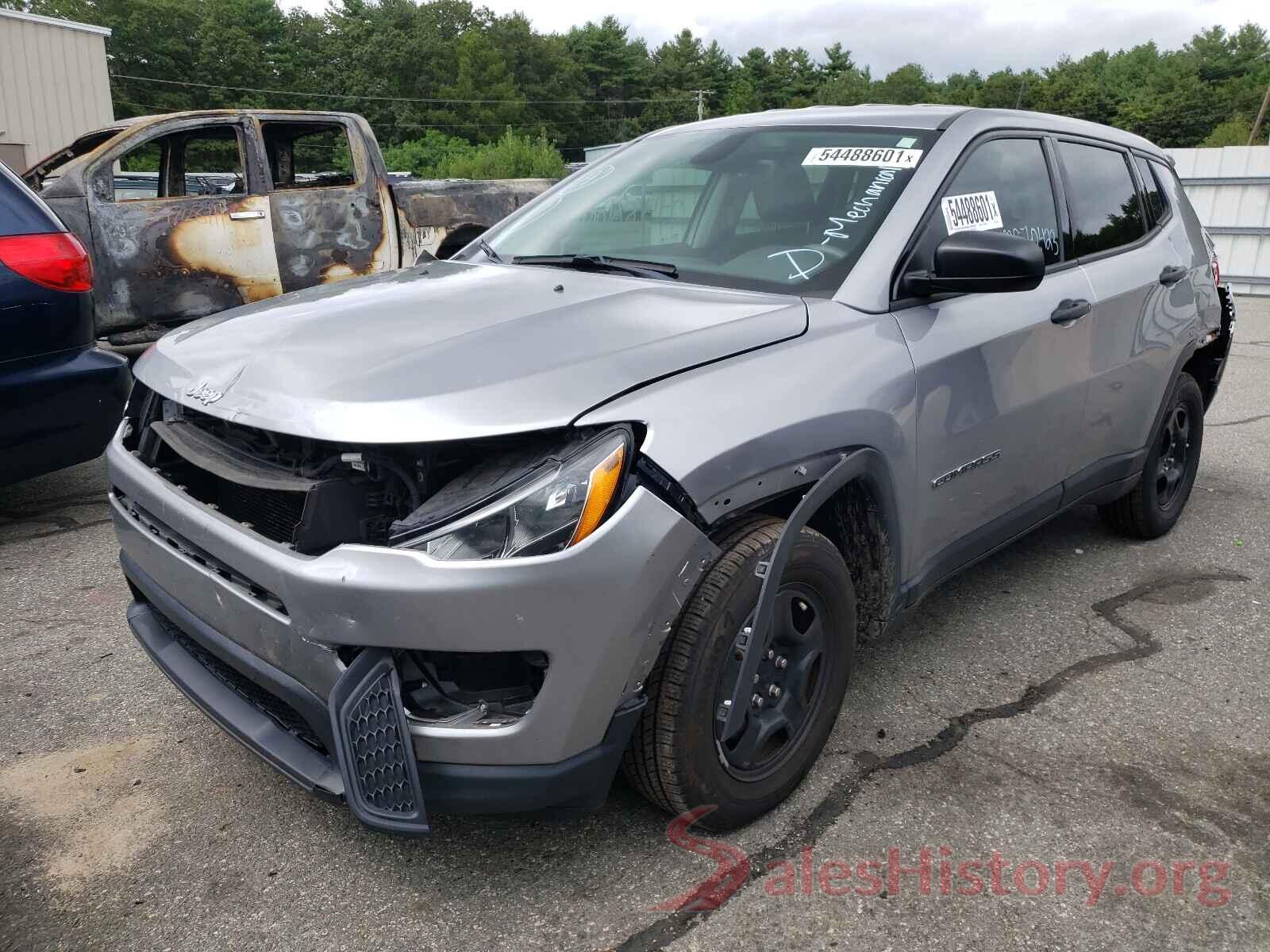 3C4NJCAB7JT133718 2018 JEEP COMPASS