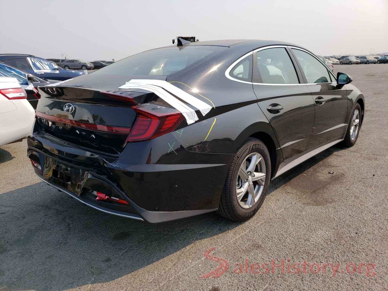 5NPEG4JA9LH052038 2020 HYUNDAI SONATA