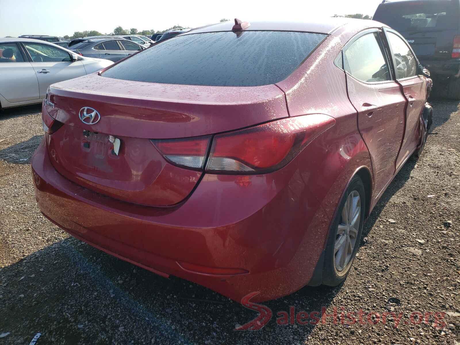 KMHDH4AE3GU518520 2016 HYUNDAI ELANTRA