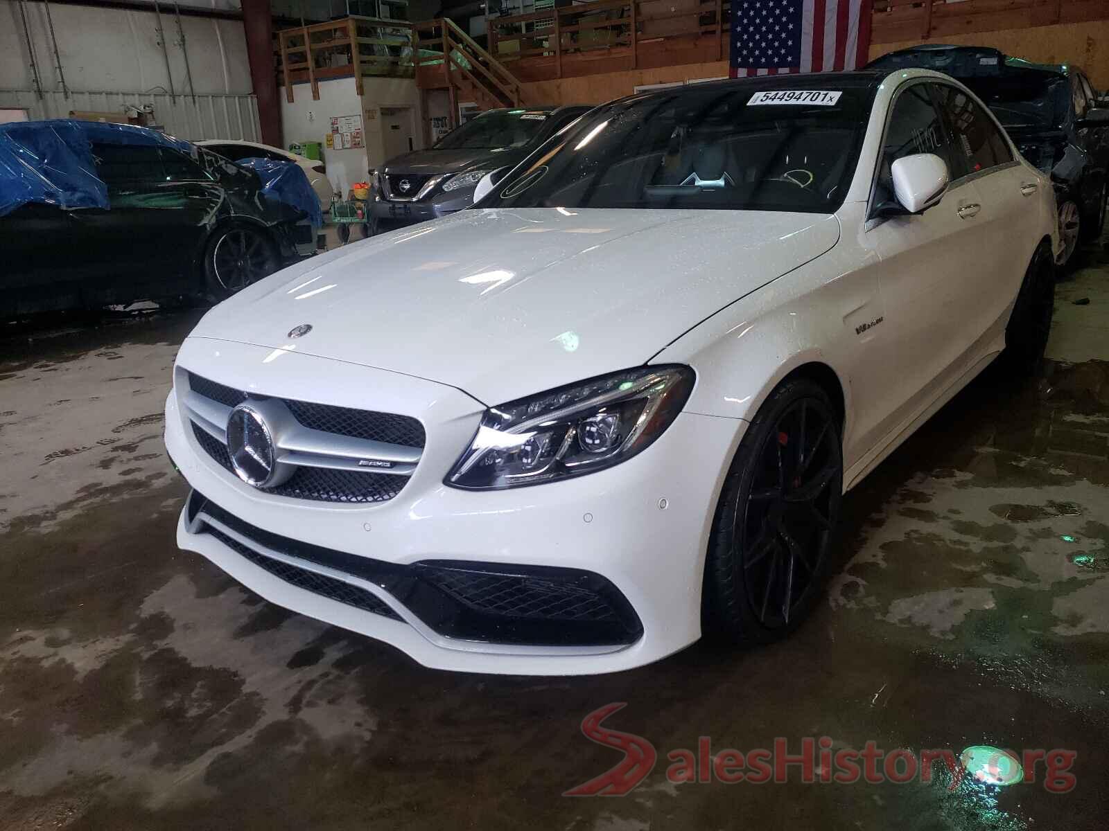 55SWF8HB8HU187643 2017 MERCEDES-BENZ C-CLASS