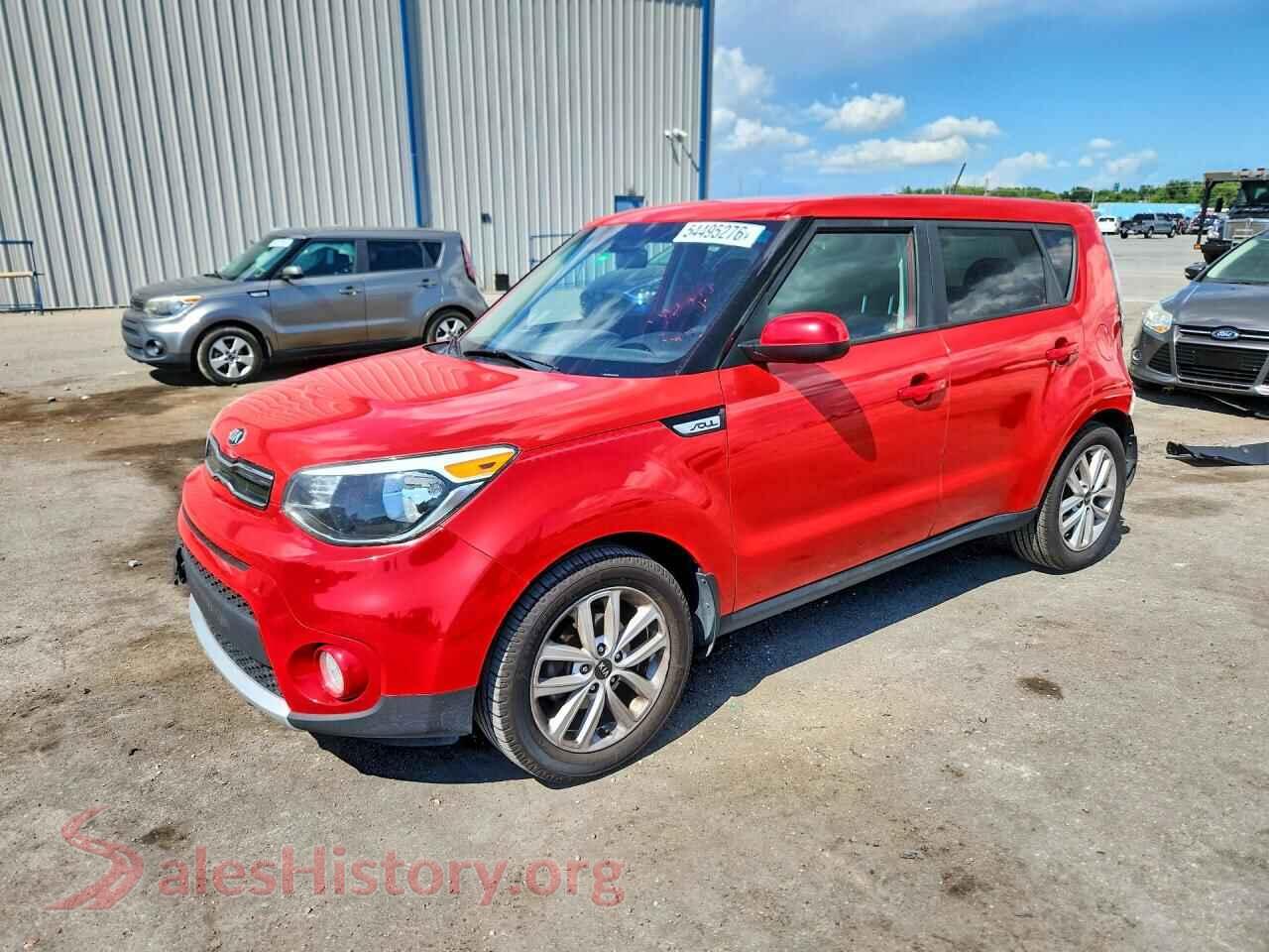 2018 KIA SOUL VIN KNDJP3A5XJ7545577, auction photo