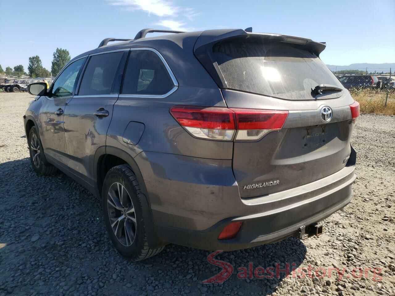 5TDBZRFH0JS804703 2018 TOYOTA HIGHLANDER