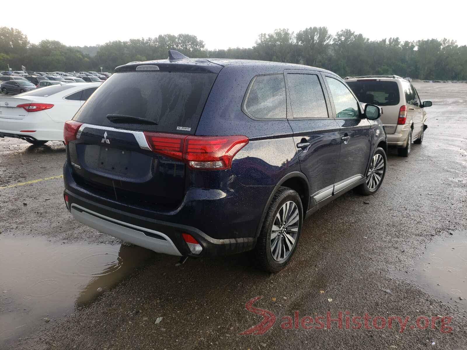 JA4AZ3A37LZ046567 2020 MITSUBISHI OUTLANDER