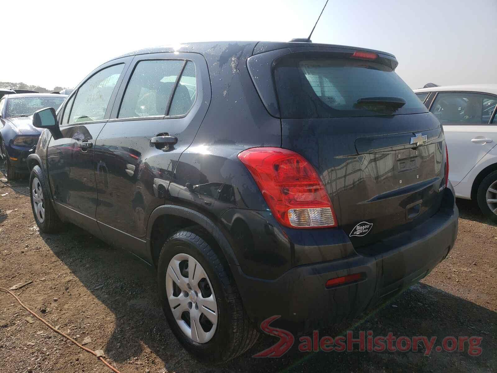 KL7CJKSB4GB747374 2016 CHEVROLET TRAX