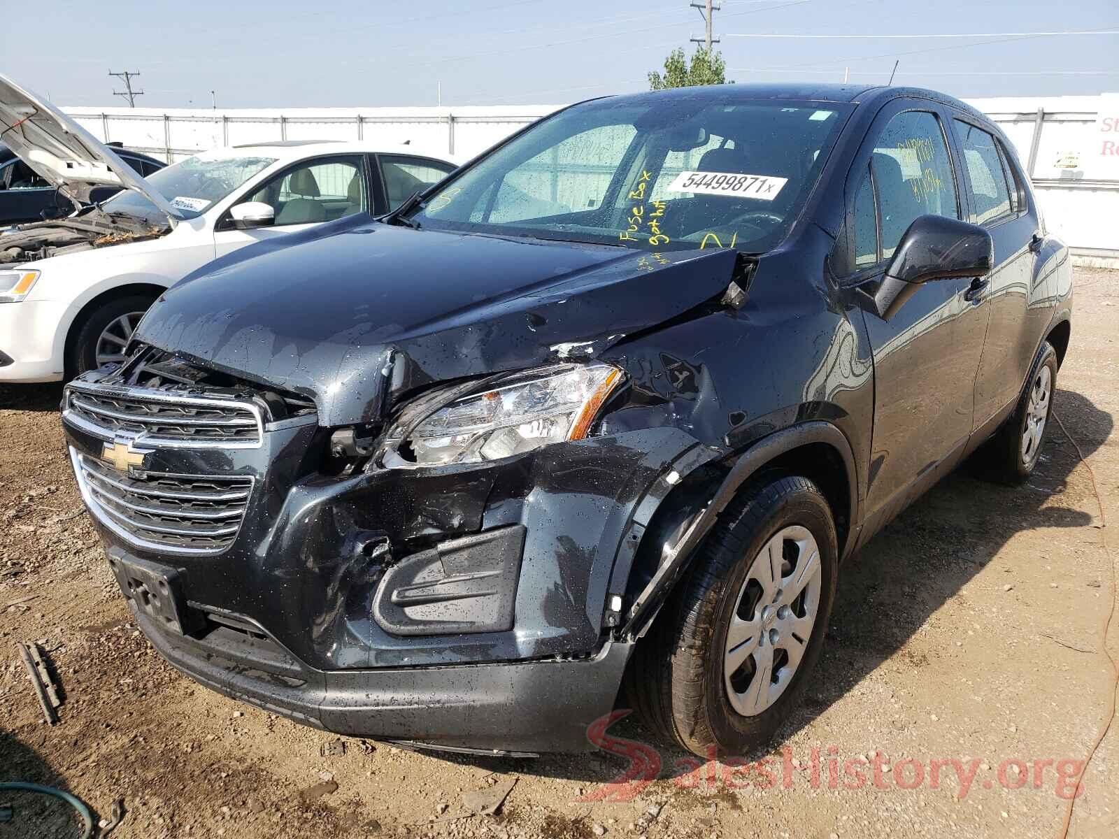 KL7CJKSB4GB747374 2016 CHEVROLET TRAX