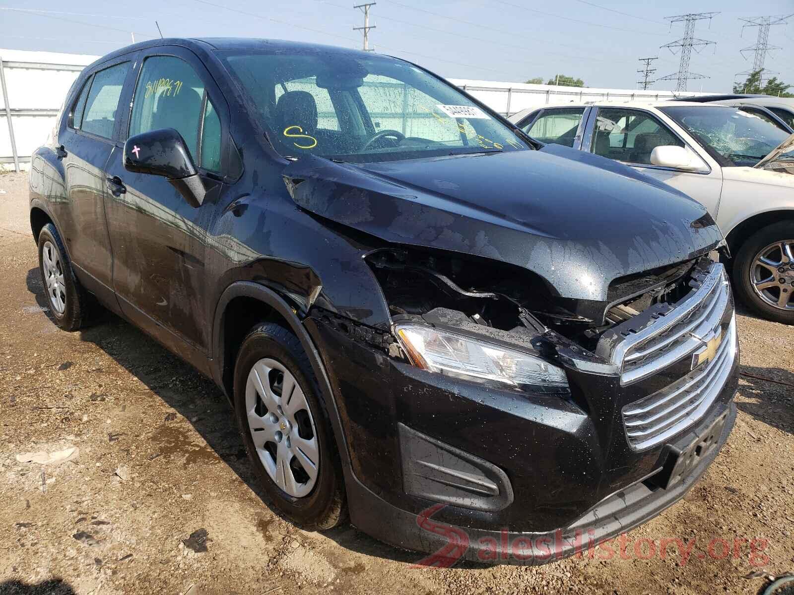 KL7CJKSB4GB747374 2016 CHEVROLET TRAX