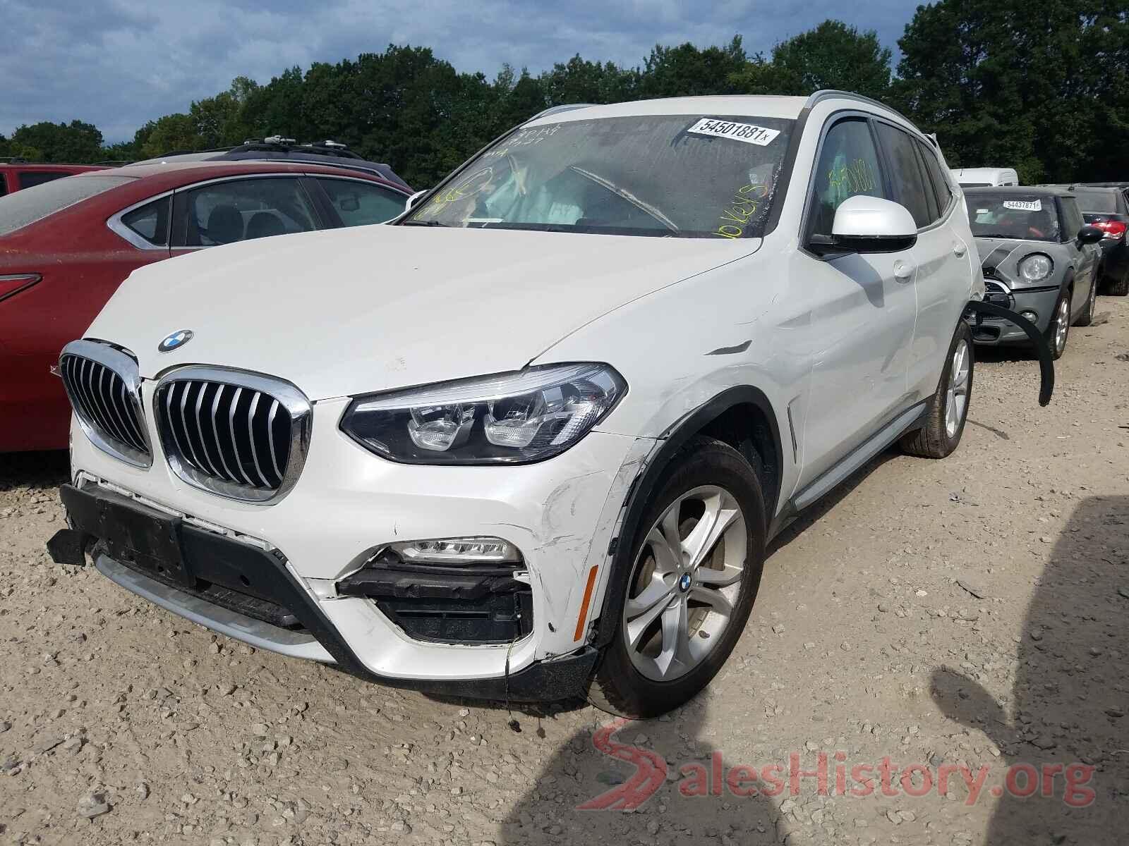 5UXTR9C56KLP82920 2019 BMW X3