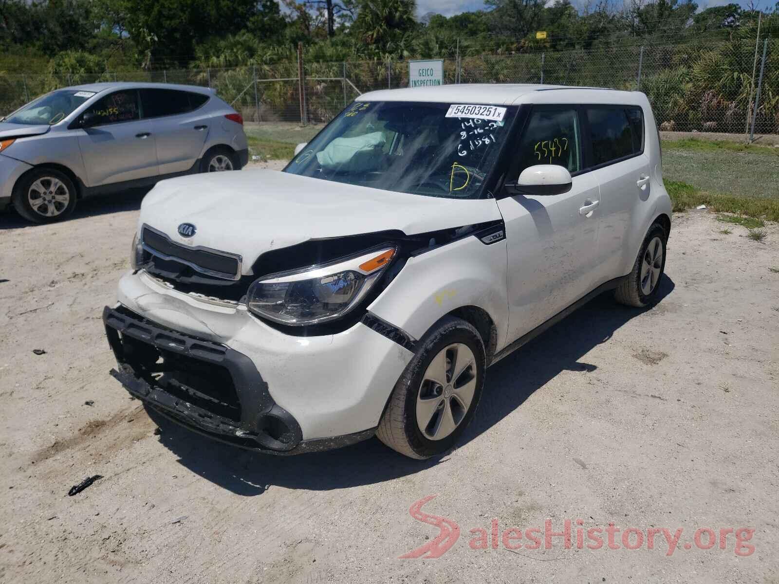 KNDJN2A27G7261581 2016 KIA SOUL