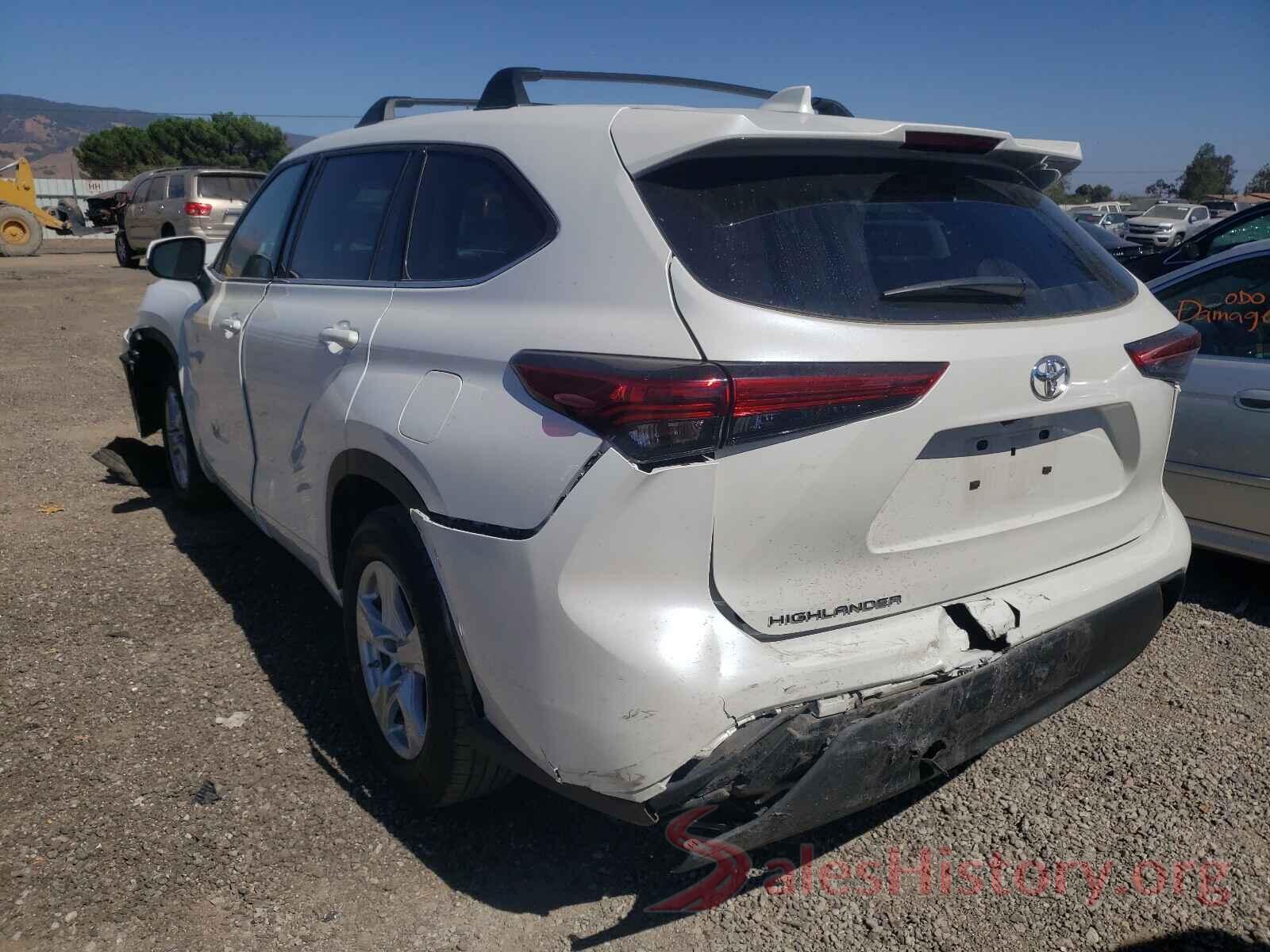 5TDCZRAH1LS027575 2020 TOYOTA HIGHLANDER