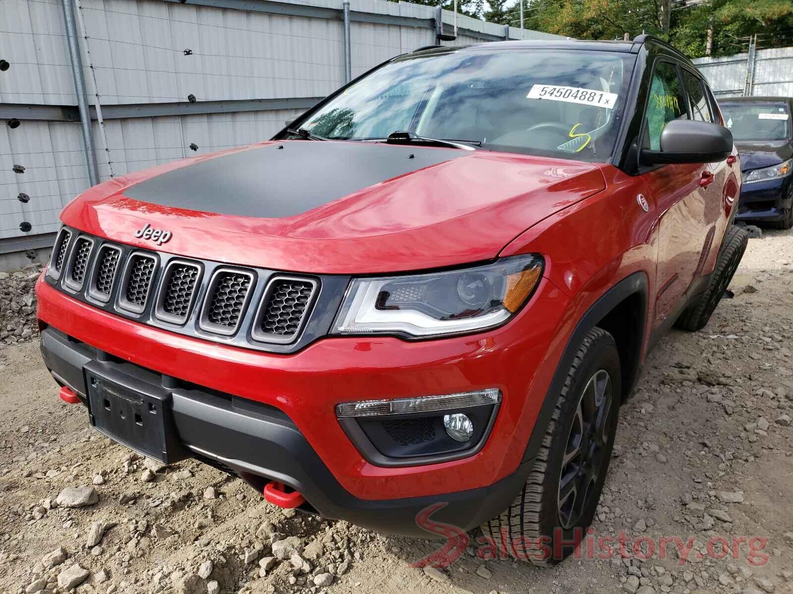 3C4NJDDB8KT674540 2019 JEEP COMPASS