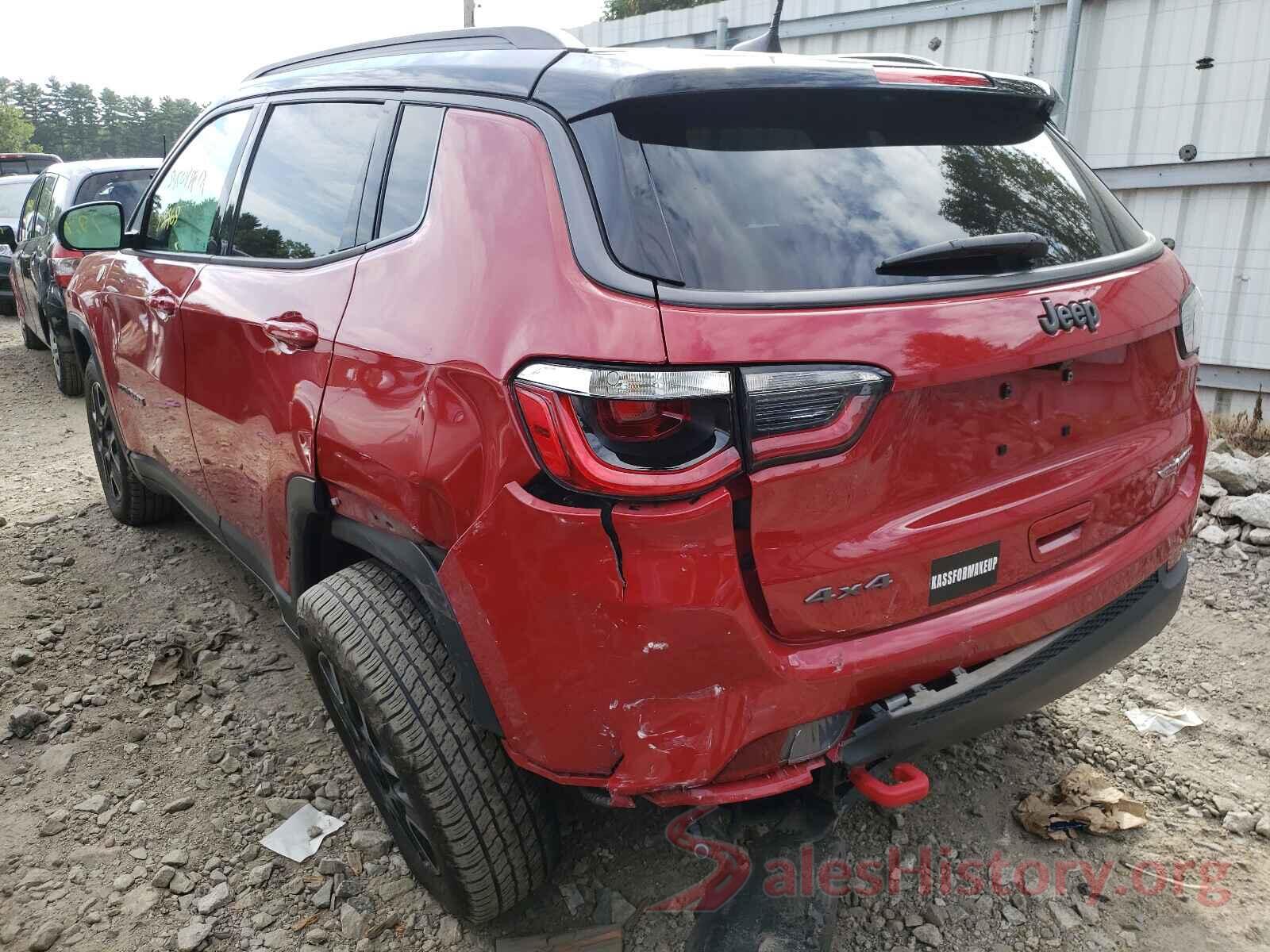 3C4NJDDB8KT674540 2019 JEEP COMPASS