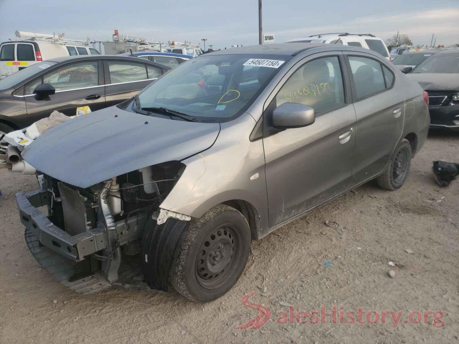 ML32F3FJ3HH002379 2017 MITSUBISHI MIRAGE