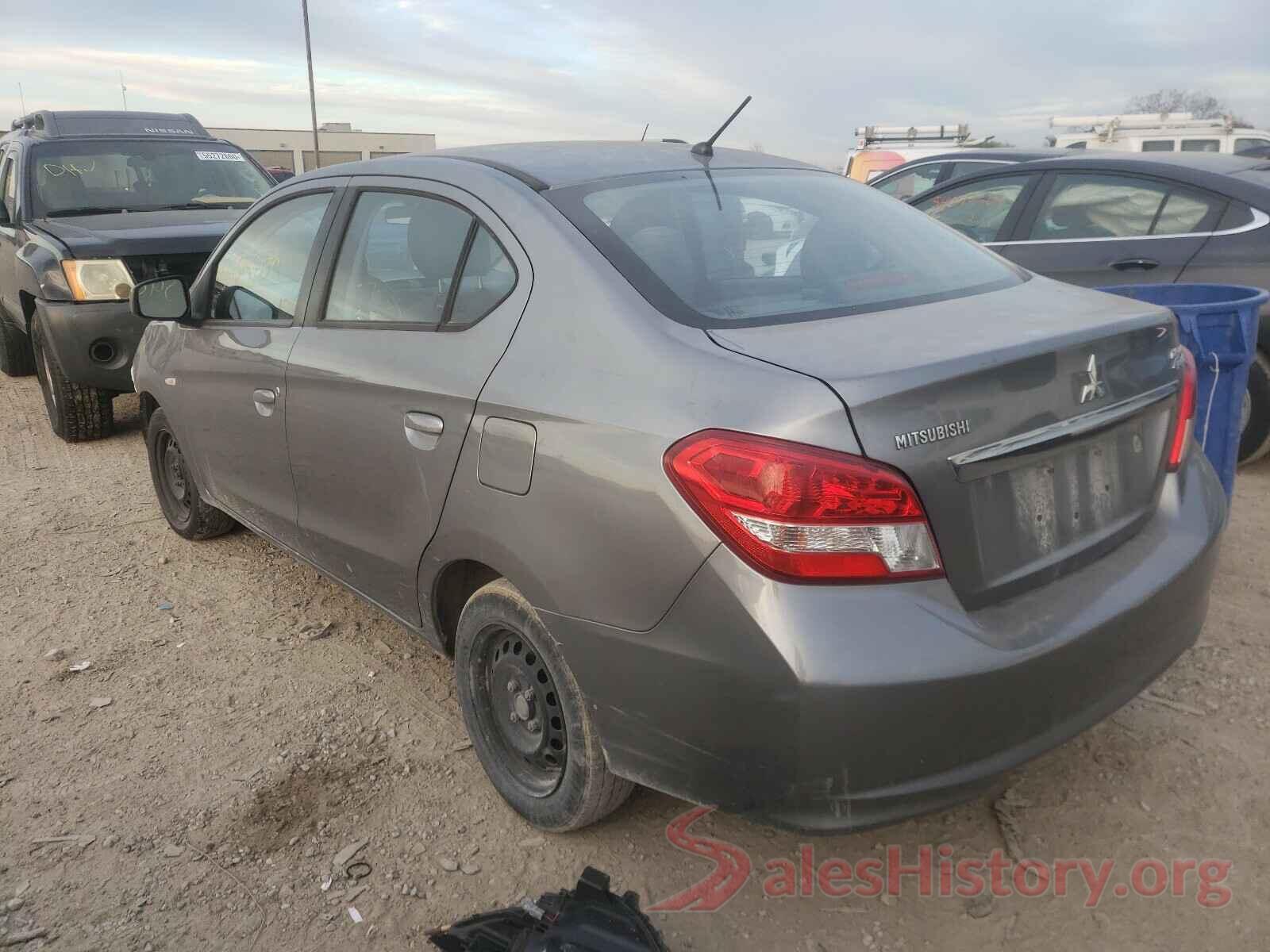 ML32F3FJ3HH002379 2017 MITSUBISHI MIRAGE