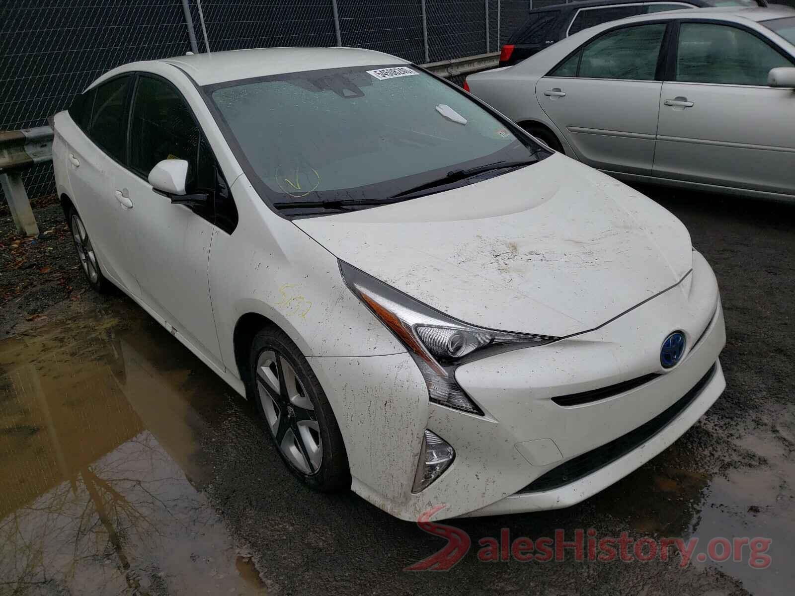 JTDKARFU0H3040870 2017 TOYOTA PRIUS