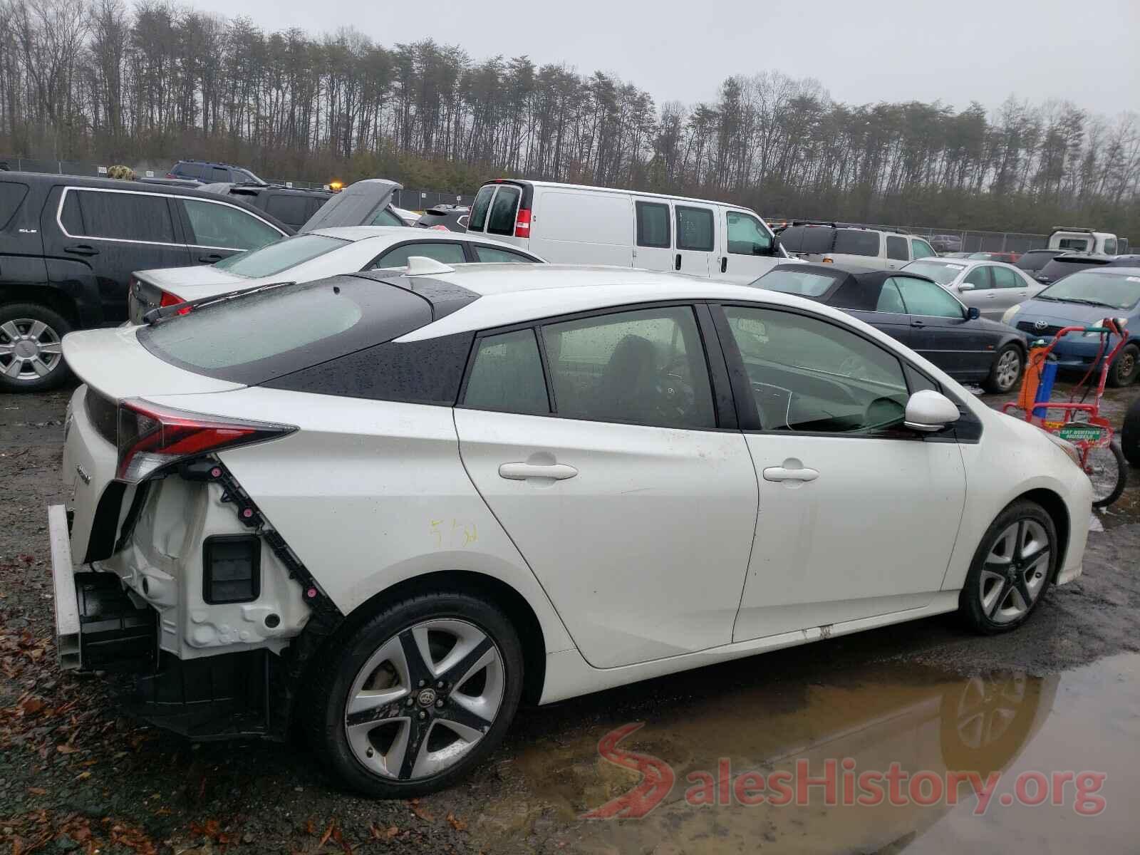 JTDKARFU0H3040870 2017 TOYOTA PRIUS