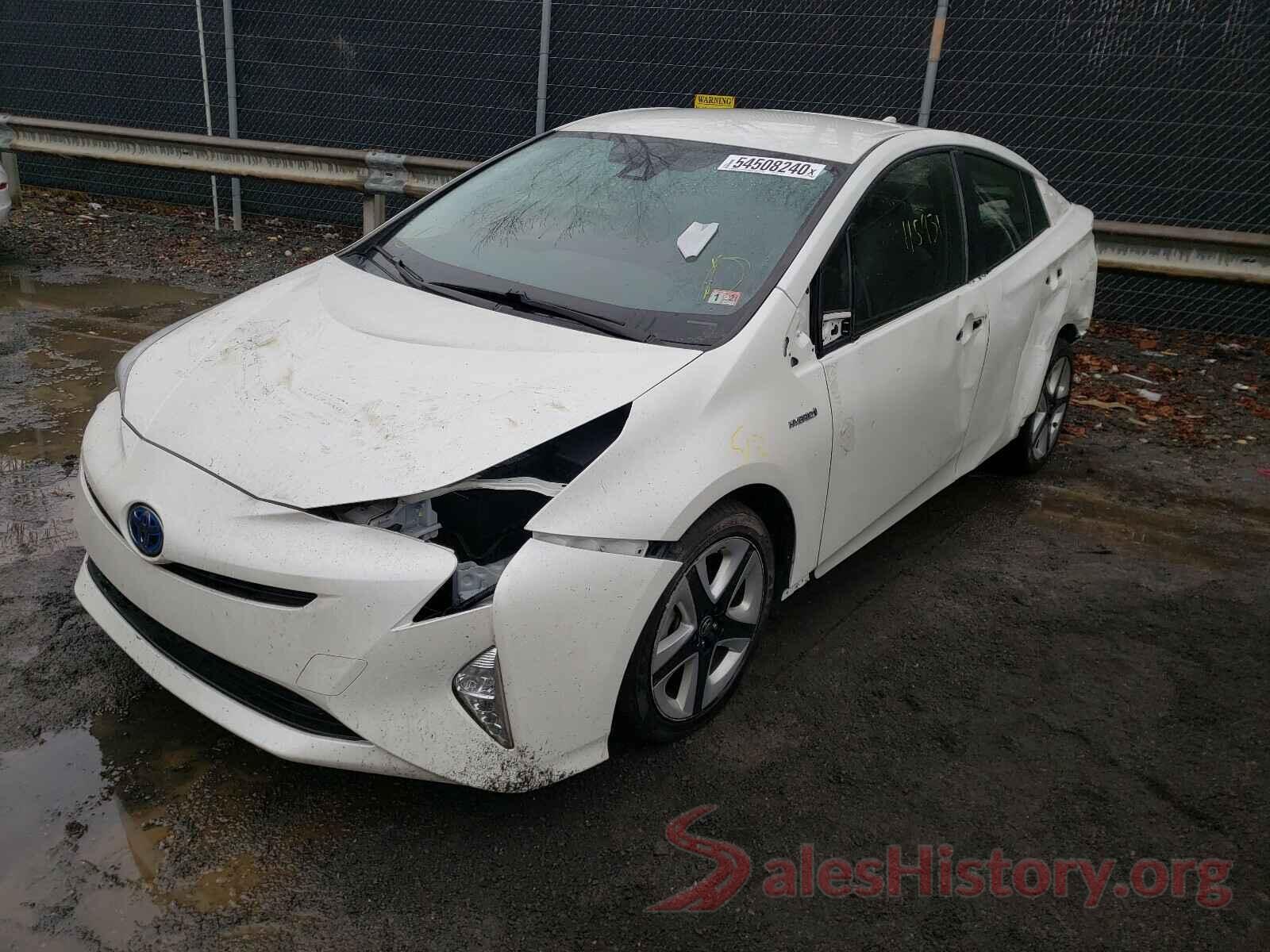 JTDKARFU0H3040870 2017 TOYOTA PRIUS